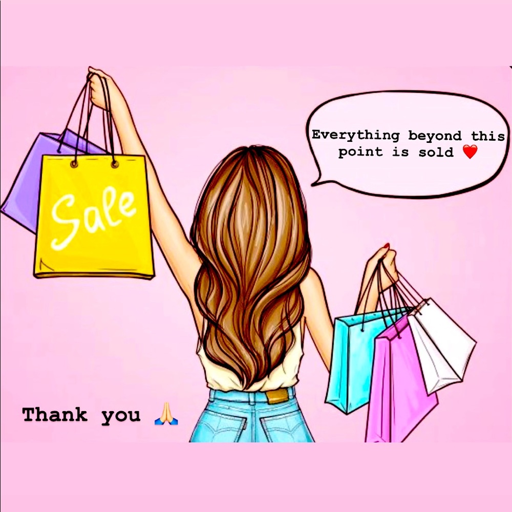 EVERYTHING BEYOND THIS POINT IS SOLD OUT ❤️